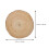 6Pièces Coasters Bois Beige Ronds Protection Table Maison Élégante 2