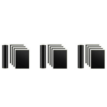 12 PCS Black Laser Engraving Marking Paper, 39X27cm Laser Color Engraving Paper for Metal, Glass, Ceramics