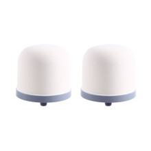 2Pcs Ceramic Filter Magnetized Mineral Water Purifier Water Filter Ceramic Hemisphere Water Filters for Household