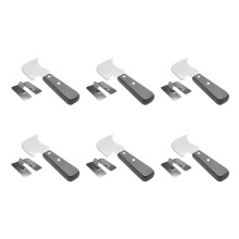 12X Quarter Moon Knife for Vinyl Flooring Trimming Welding Rod, Vinyl Weld Tool