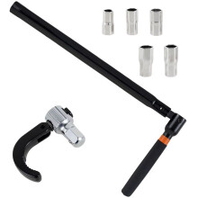 Faucet Wrench with Sockets Plumber Socket Wrench Durable-Tap Back Nut Wrench Tap Installation Repair Tool Hand Tool