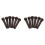 12pcs Palisander Gitarre Bridge Pins Ende Pin Set 1