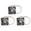 3X Interne 12V 3-Pins CPU-Ventilator, Koelventilator voor Pc 70X70X15Mm 1