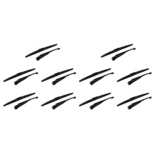 10X Set Bracci Tergicristallo Posteriore - Set Lame Tergicristallo Posteriore per CRV CR-V 2012-2016 76720-T0A-003