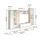 Salón con gran espacio de almacenamiento 260 cm Vinter Leds 7