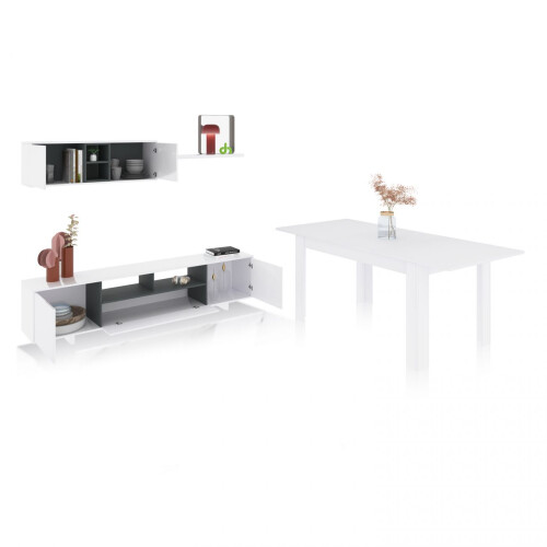 Pack salón con mesa de comedor Kenzo Plus VA 1