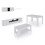 Pack salón con mesa de centro y mesa de comedor Kenzo Max V1A 9