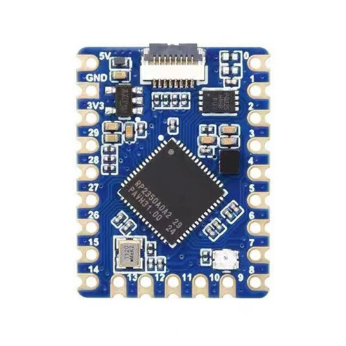 RP2350-Tiny Kit Placa de Desenvolvimento para Raspberry Pi  Interface USB Tipo C 520 KB  2 MB Flash RP2350-Tiny-Kit 2