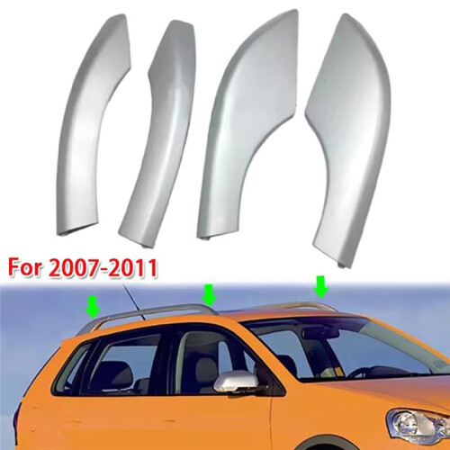 4 Tapas para Extremos de Riel de Techo de Coche para    2007-2011 1