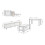 Pack salón con mesa de centro y mesa de comedor Nitza Max V1A 7