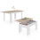 Pack mesa de comedor 140 y mesa de centro Vita 2