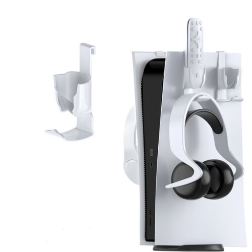 Supporto per Cuffie per Accessori per PS5 per Console per PS 5, Gancio per Cuffie da Gioco Antiscivolo 1