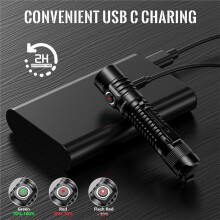 Sofirn SP31 V3 Taschenlampe 1200lm 519A LED Hoher CRI 95+ Taschenlampe Reichweite 170M 18650 USB C Wiederaufladbar IPX8 EDC