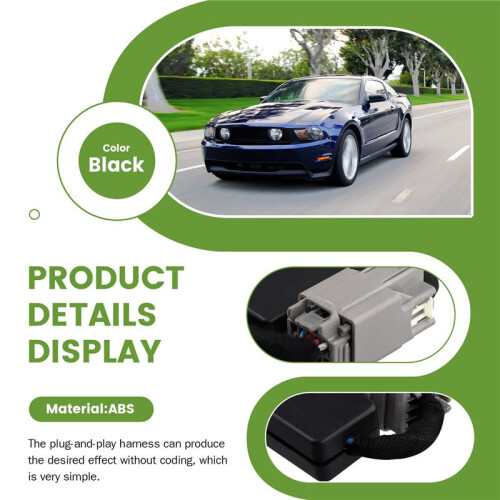 Tail Lights Dynamic Turn Signal Adapter Harness Blinker Module Kits(10Pin:US)for  Mustang 2010-2022 1