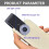 E1PC Microscope 400x  Microscope Built-in Battery for Smartphone Camera Magnifier LED Micro-Lens Microscope 5