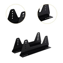Race Brackets Universal L Shape Carbon Fiber Side Mount Kit for Bucket Seats