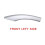 4pcs Car Roof Rack Rail End Cover Shell Cap for    2007-2011 7