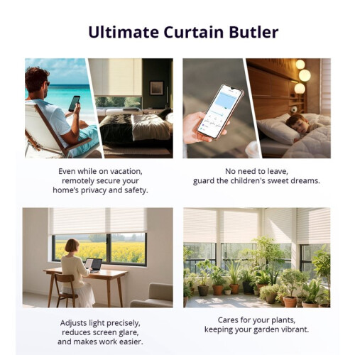 -RBS Matter WIFI  Roller Shutter  Remote App Control for Curtains Blinds for HomeKit Alexa Voice Control 2