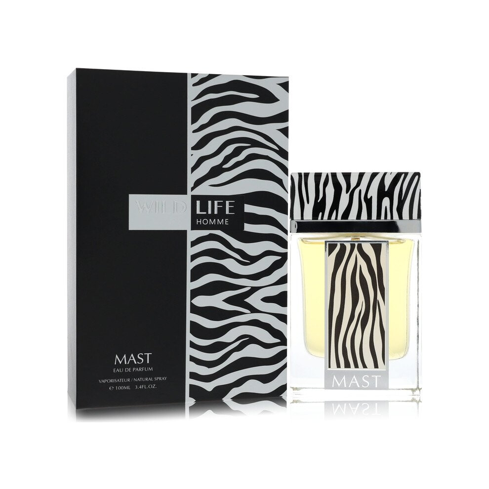 Bharara Beauty (3.4 Oz - 100 Ml, Men) Bharara Mast Wild Life By - Eau De Parfum Spray 3.4 Oz