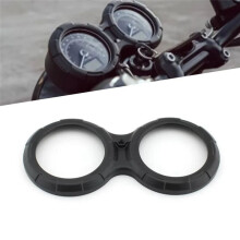 Motorcycle Dashboard Panel Gauge Pod Frame Trim Cover for Bonneville T120 T100 Thruxton 1200/R/ Speed Twin Silver