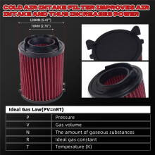 Car Accessories Air Filter E-2014 for 3 High Flow Air Filter