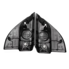 Car Tweeter Speaker Cover Speaker Cover Audio Panel Cover for Hilux Vigo 2004-2015