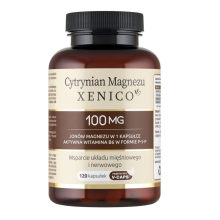 Xenico Pharma Cytrynian Magnezu 120 kapsułek