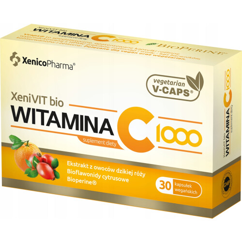 Xenico Pharma Witamina C1000 30 kapsułek