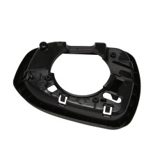 Moldura de Espelho Lateral Suporte de Vidro Porta Asa de Vidro Surround GuarniçãO Mate para Mondeo MK5 MKV 5 V 2013-2019 Preto