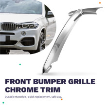 For F15 X5 Front Bumper Grille Chrome Trim (2014-2018) Left Covers Left 51117325395