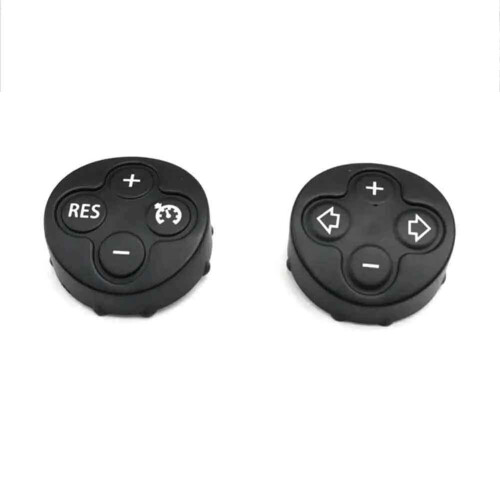 2Pcs Steering Wheel Volume Button Cruise Control  Cover for   Cooper