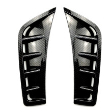 Car Carbon Fiber ABS Front Bumper Spoiler Side Wing Decorative Cover For GLC Class GLC260 GLC300 2020