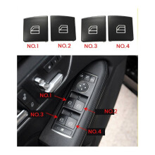 Tampa Do Botão de Reparo Do Interruptor de Elevação da Janela Do Carro 2049058202 para - C-CLASS W204 GLK X204 W212 W207 No.4
