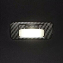 Carbon Fiber ABS Car Rear Reading Light Lamp Decoration Trim Frame Cover for   11th Gen 2022 2023