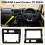 Adaptador de Painel de Carro de 9 Polegadas com Rádio Android e Kit de Instalação de Painel para  Land  70 2023+ 3