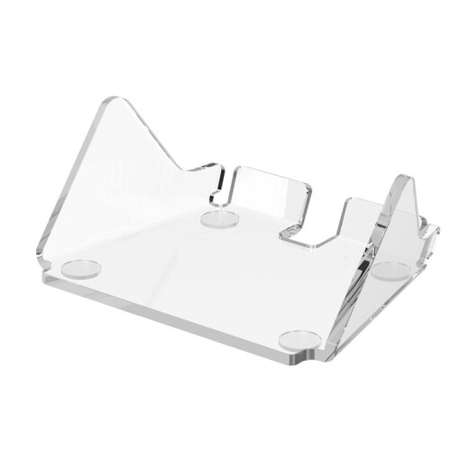 Desktop Display Stand for Stream Deck  6 Keys Keyboard, Desk Bracket Non-Slip Base for Stream Deck  Clear 1