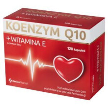 Xenico Pharma Koenzym Q10 + Wit. E 120 kapsułek