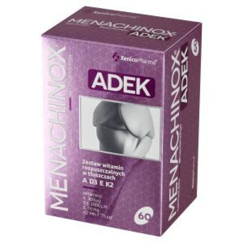 Xenico Pharma Menachinox Adek 60 kapsułek