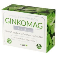Xenico Pharma Ginkomag Plus 120 kapsułek