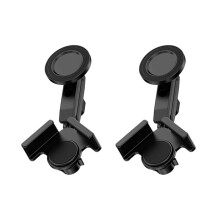 2pcs SK28 Gravity Car Phone Holder for Screen Magnetic Rotating Foldable Mount Dashboard Rearview Display Stand