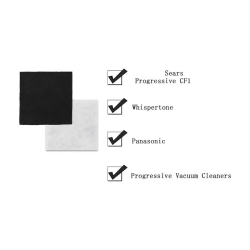 8-Pack CF-1 Foam Filters Compatible for   , for  & Whispertone, for  Models 1