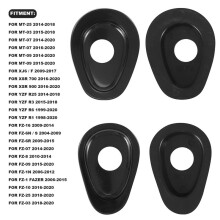 8Pcs for FZ1 FZ6 FZ8 FZ16 XJ6 XSR 700 XSR 900 MT-09 Tracer 900 -09 MT-07 Turn Signals Indicator Adapter Spacers