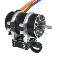 RC Motor Kylfläkt 30x30mm Aluminiumhållare för 1/10 RC Bil 540 550 Borstad Motor 3650 3660 3670 3680 Borstlös Motor A