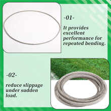 Mower Belt Aramid Fiber for GX20072 754-04219,954-04219 Cub Cadet 754-0641 1/2x104 Inch