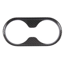 Car Carbon Fiber ABS Gear Water Cup Frame Cover Trim for Ranger 2015-2021 Car Interior
