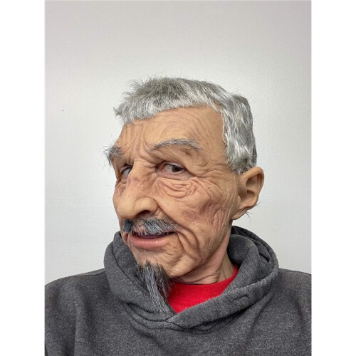 Latexmasker van opa 2