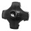 Self-Standing Four-Leg Base Fits Most Walking Sticks, Crutches, and Folding Canes 1