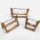 Wooden Frame Tabletop Vase Set Multi-Purpose Bonsai Planter Hydroponic Base Terrarium Display Containers Home Decor B 6