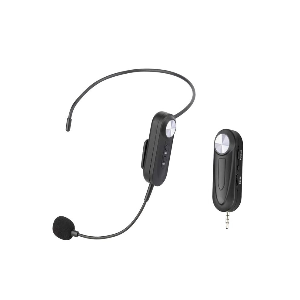 2 In 1 Wireless Headset Microphone Voice Amplifier For Teachers, Lecturers, And Tour Guides Universal Public Speaker B 6031902533796