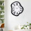 Dali'S Twisted Clock, INS Style Wall Clock, Silent Wall Clock, Simple Clock for Decorating Living Room 3